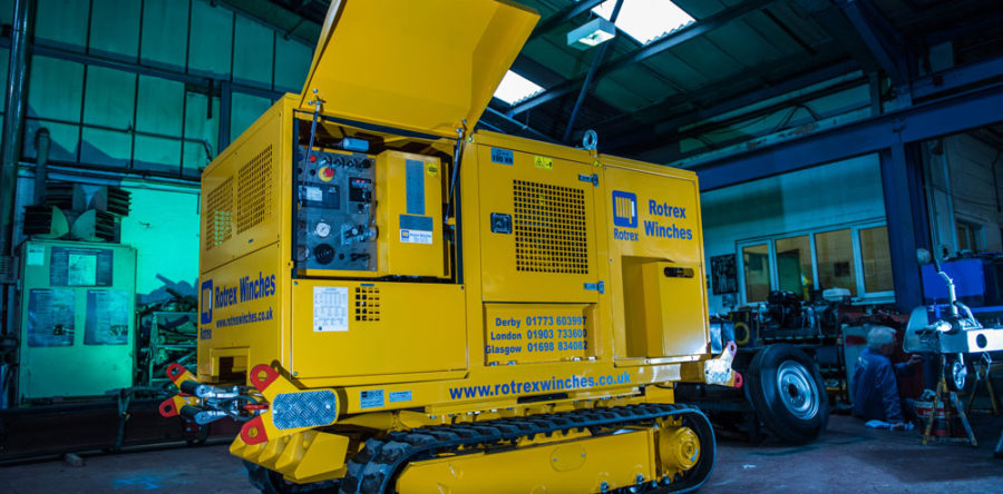 OMAC Crawler winch