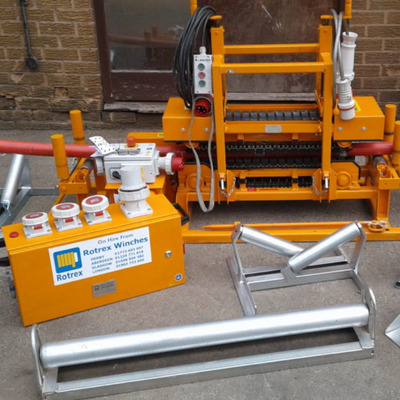 Cable Pusher and Blower