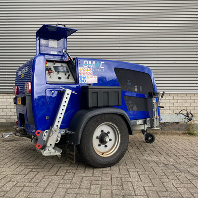 OMAC trailer mounted winch